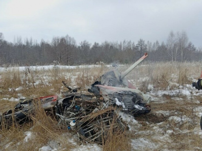 Падение самолета под Нижним Новгородом попало на видео